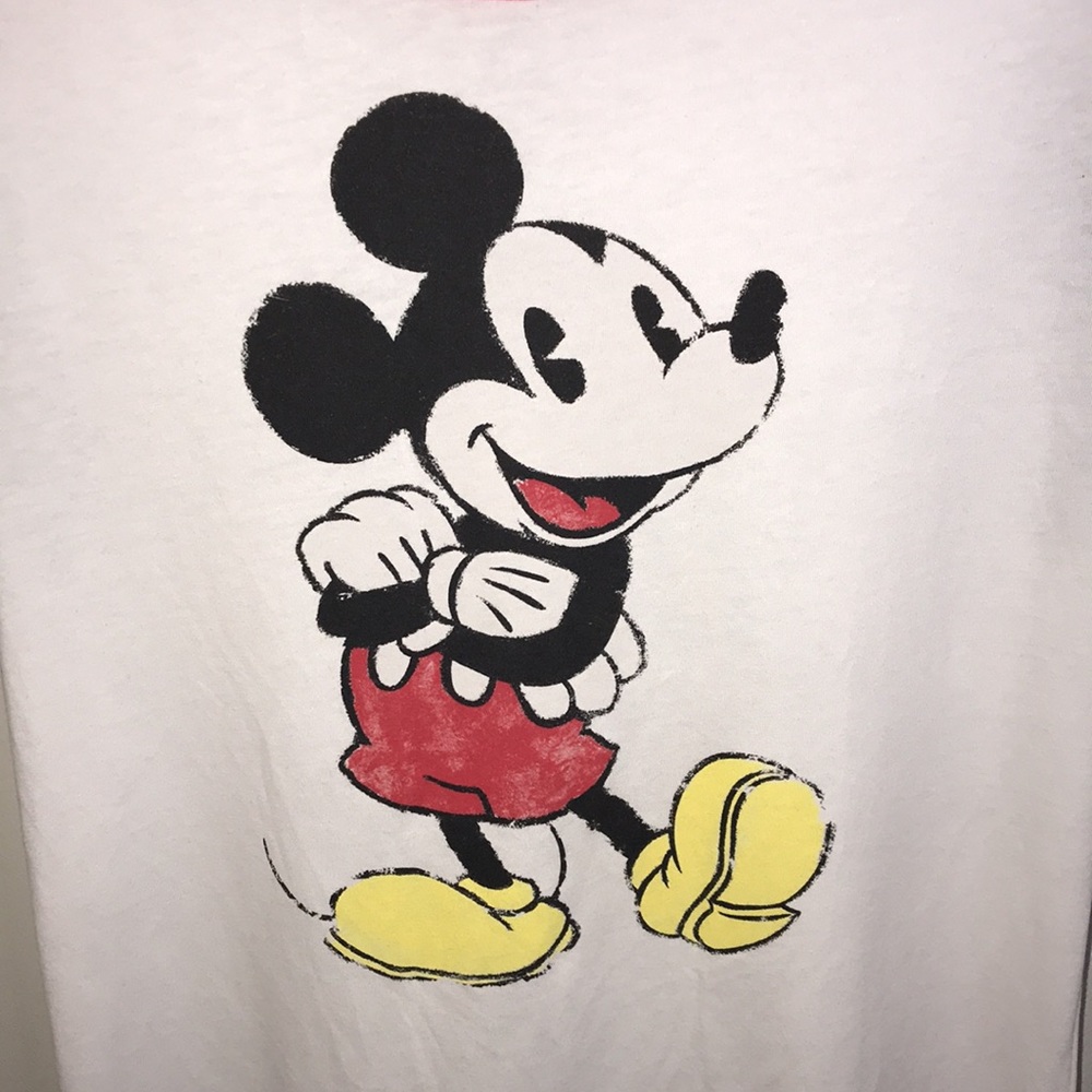 Mickey Mouse Ringer Tee Shirt - Picture 3 of 4